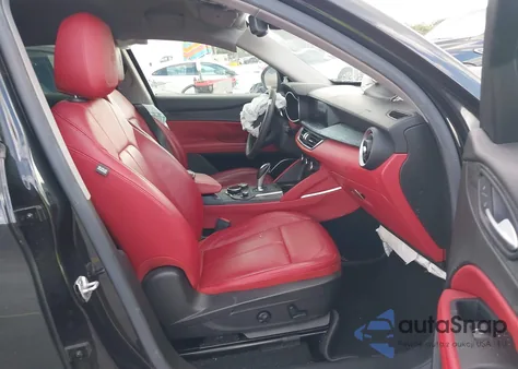 2019 Alfa Romeo Stelvio Rwd z USA, uszkodzony, nr VIN ZASPAJAN8K7C63768